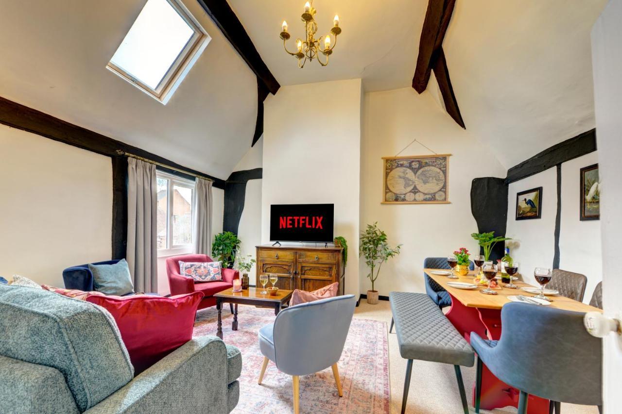 Loft Cottage By Spa Town Property - 2 Bed Tudor Retreat Near To Stratford-Upon-Avon, Warwick & Solihull 外观 照片